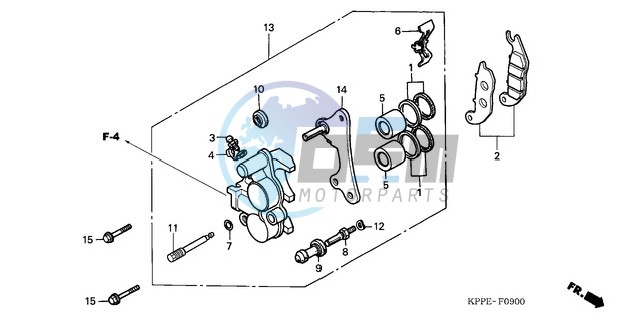 FRONT BRAKE CALIPER