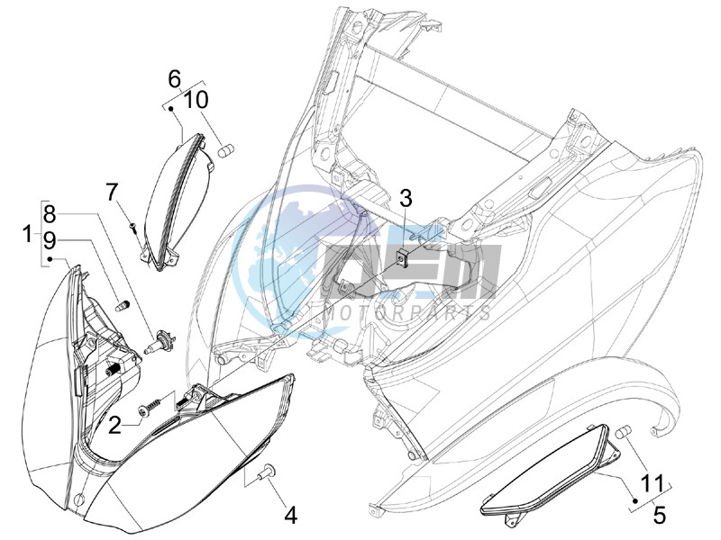 Head lamp - Turn signal lamps