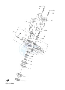 FZ1-N FZ1 (NAKED) 1000 (1EC9) drawing STEERING