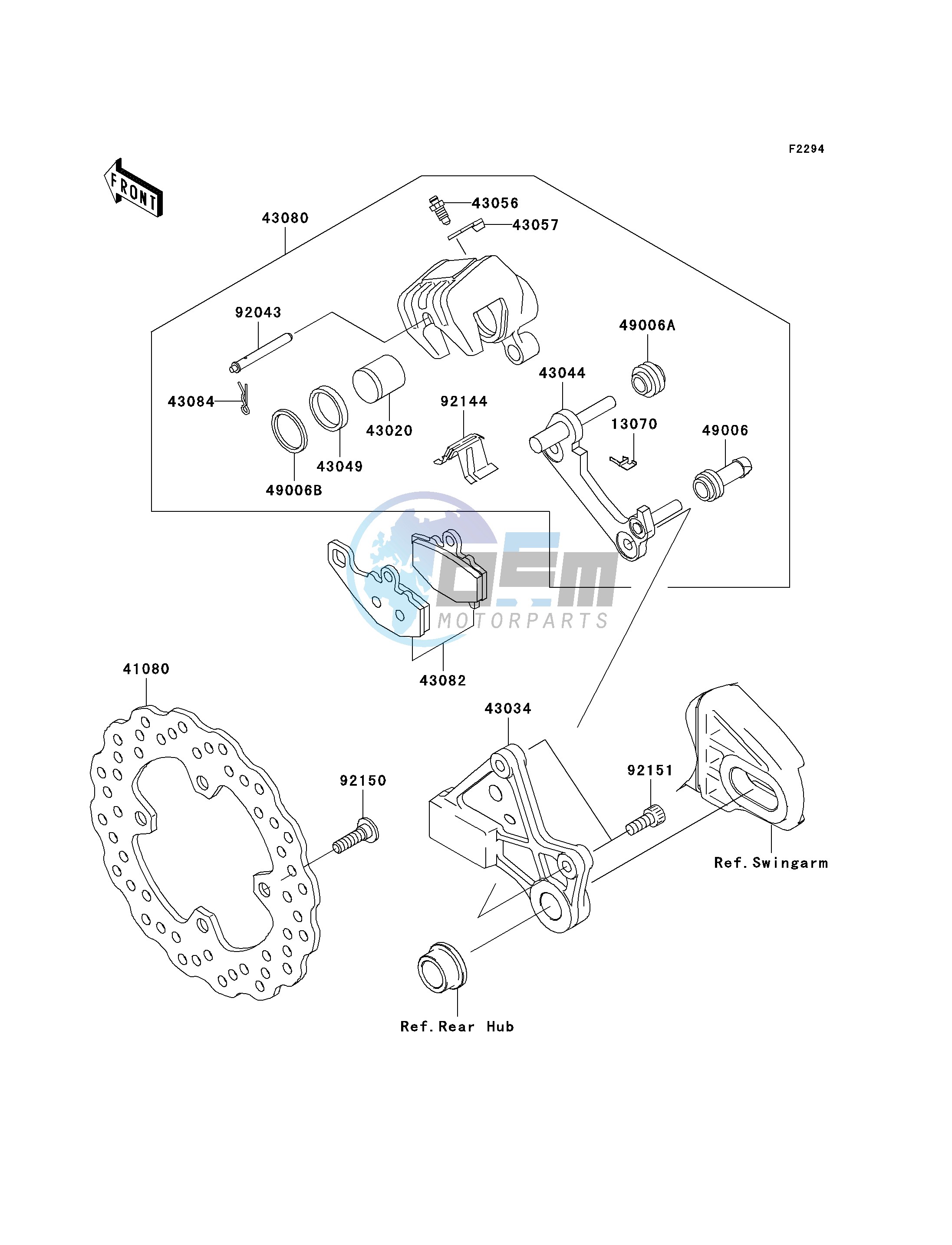 REAR BRAKE