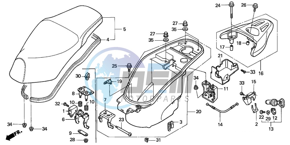 SEAT/LUGGAGE BOX