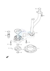 DF 140 drawing Oil Pump