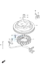 DF 9.9B drawing Magneto - Electric Starter