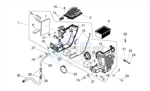 V7 II Stornello ABS 750 drawing Air box