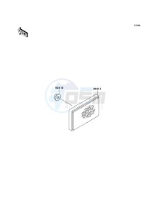 KVF360 KVF360B7F EU drawing Reflectors(EU)