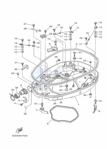 FL300BETX drawing BOTTOM-COVER-1