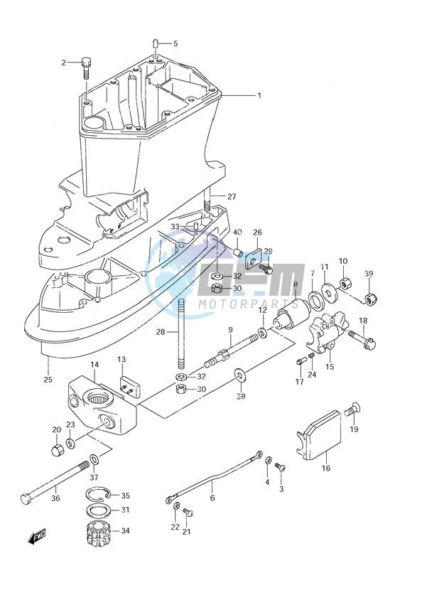 Driveshaft Housing