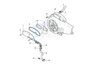 LX 4T 50 drawing Filter Secondary Air