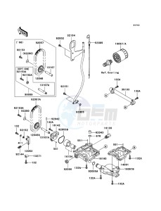 JET SKI STX-15F JT1500A9F EU drawing Oil Pump