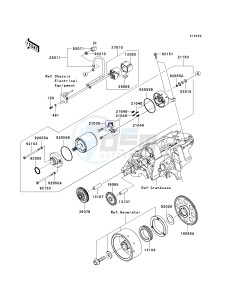 EX 650 A [NINJA 650R] (A6F-A8F) A7F drawing STARTER MOTOR-- ER650AE046805 - - -