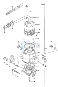 DT 115 drawing Power Unit (1986 to 1989)