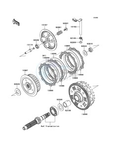 ER-6n ABS ER650B7F GB XX (EU ME A(FRICA) drawing Clutch