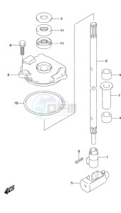 DF 115A drawing Shift Rod