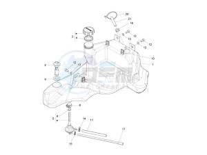 Zip 100 4T 2011-2014 (VieTnam) drawing Fuel Tank