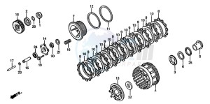 ST1100 drawing CLUTCH