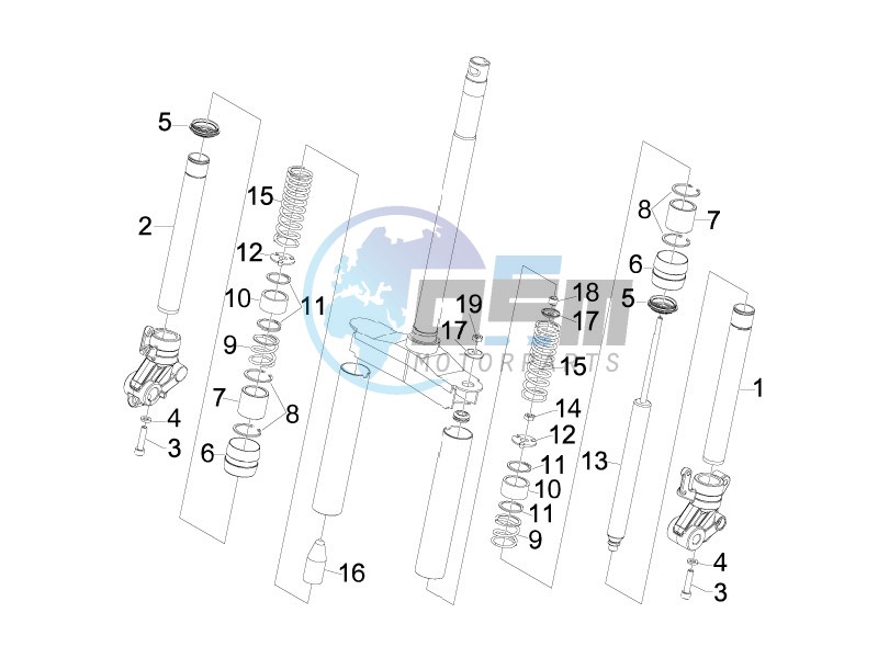 Fork's components (Wuxi Top)