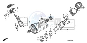 ST1300A9 Australia - (U / ABS MME) drawing CRANK SHAFT/PISTON