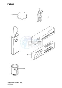 GSX-R750 (E3-E28) drawing OPTIONAL