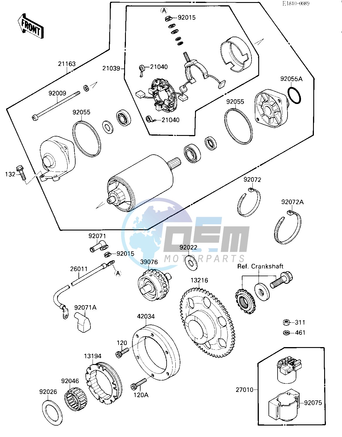 STARTER MOTOR