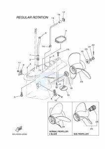 F250HETX drawing PROPELLER-HOUSING-AND-TRANSMISSION-2