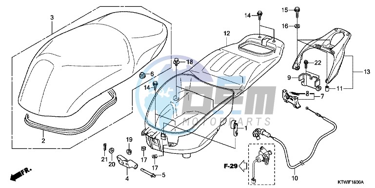 SEAT/ LUGGAGE BOX