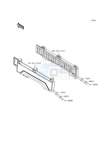 MULE PRO-DX KAF1000EGF EU drawing Reflectors