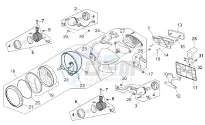 Mojito custom 50 2t (eng. aprilia) drawing USA lights