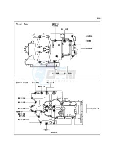 W800 EJ800ADFA GB XX (EU ME A(FRICA) drawing Crankcase Bolt Pattern