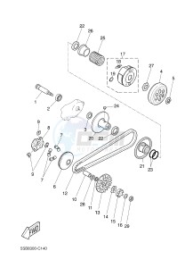 NS50 AEROX R (1PH5 1PH5 1PH5 1PH5 1PH5) drawing CLUTCH