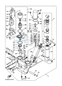 L250B drawing POWER-TILT-ASSEMBLY