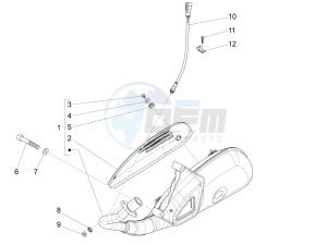 LXV 150 4T 3V IE NOABS E3 (APAC) drawing Silencer