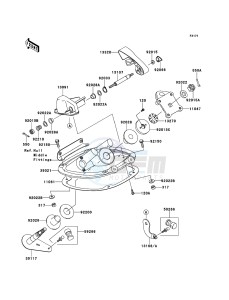 JET_SKI_STX-15F JT1500ADF EU drawing Handle Pole