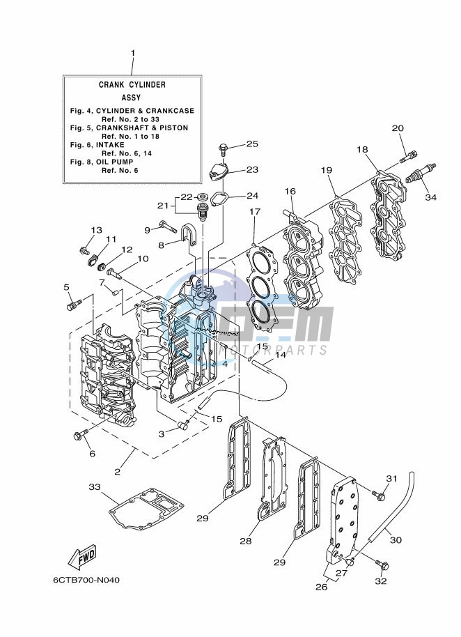 CYLINDER--CRANKCASE