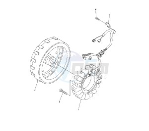 XVS A MIDNIGHT STAR 1300 drawing GENERATOR