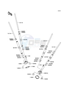 VN2000 CLASSIC VN2000H8F GB XX (EU ME A(FRICA) drawing Push Rod