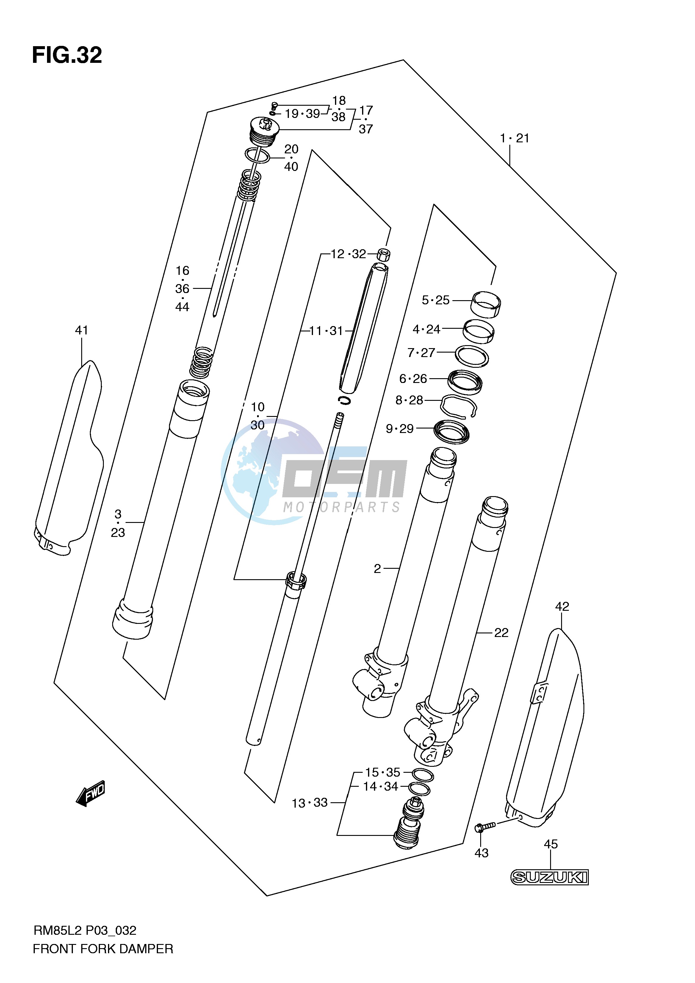 FRONT FORK DAMPER