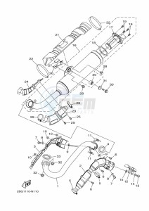 YFM700FWAD (BFEF) drawing EXHAUST