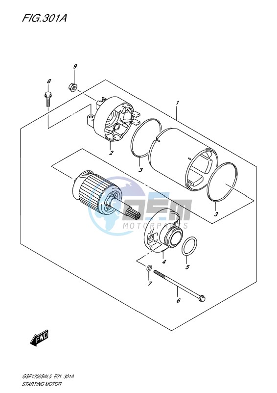 STARTING MOTOR