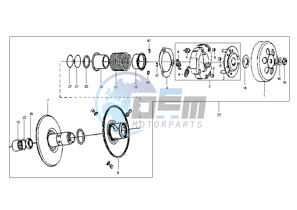 DRIVEN PULLEY