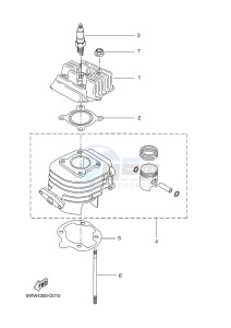 CW50E (2DW1) drawing CYLINDER