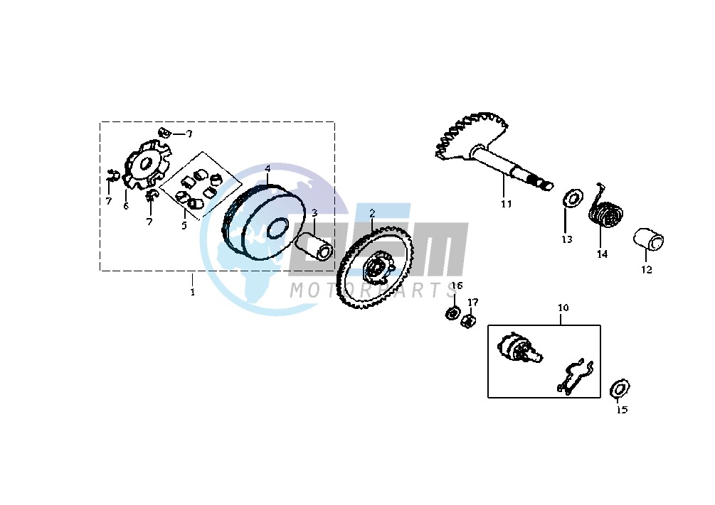 DRIVING PULLEY