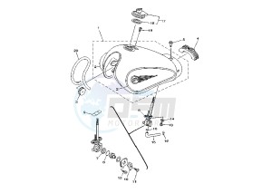 SR 125 drawing FUEL TANK