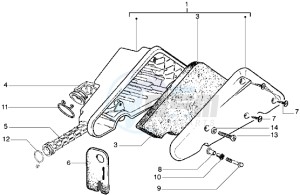 Diesis 100 drawing Air Cleaner