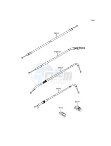 Z800 ABS ZR800DGF UF (UK FA) XX (EU ME A(FRICA) drawing Cables