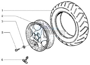 ET4 50 drawing Front wheel