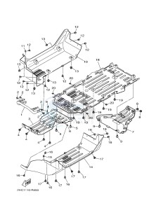 YXZ1000ES YXZ10YPSG YXZ1000R EPS SPECIAL EDITION (2HC1) drawing GUARD