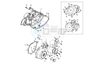 XT Z TENERE 660 drawing CRANKCASE COVER