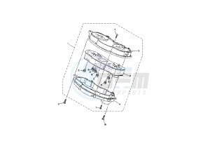 YP MAJESTY 400 drawing METER