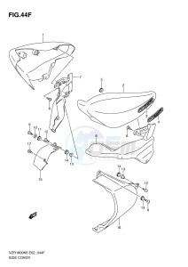 VZR1800 (E2) INTRUDER drawing SIDE COVER (VZR1800L0 UFL0)