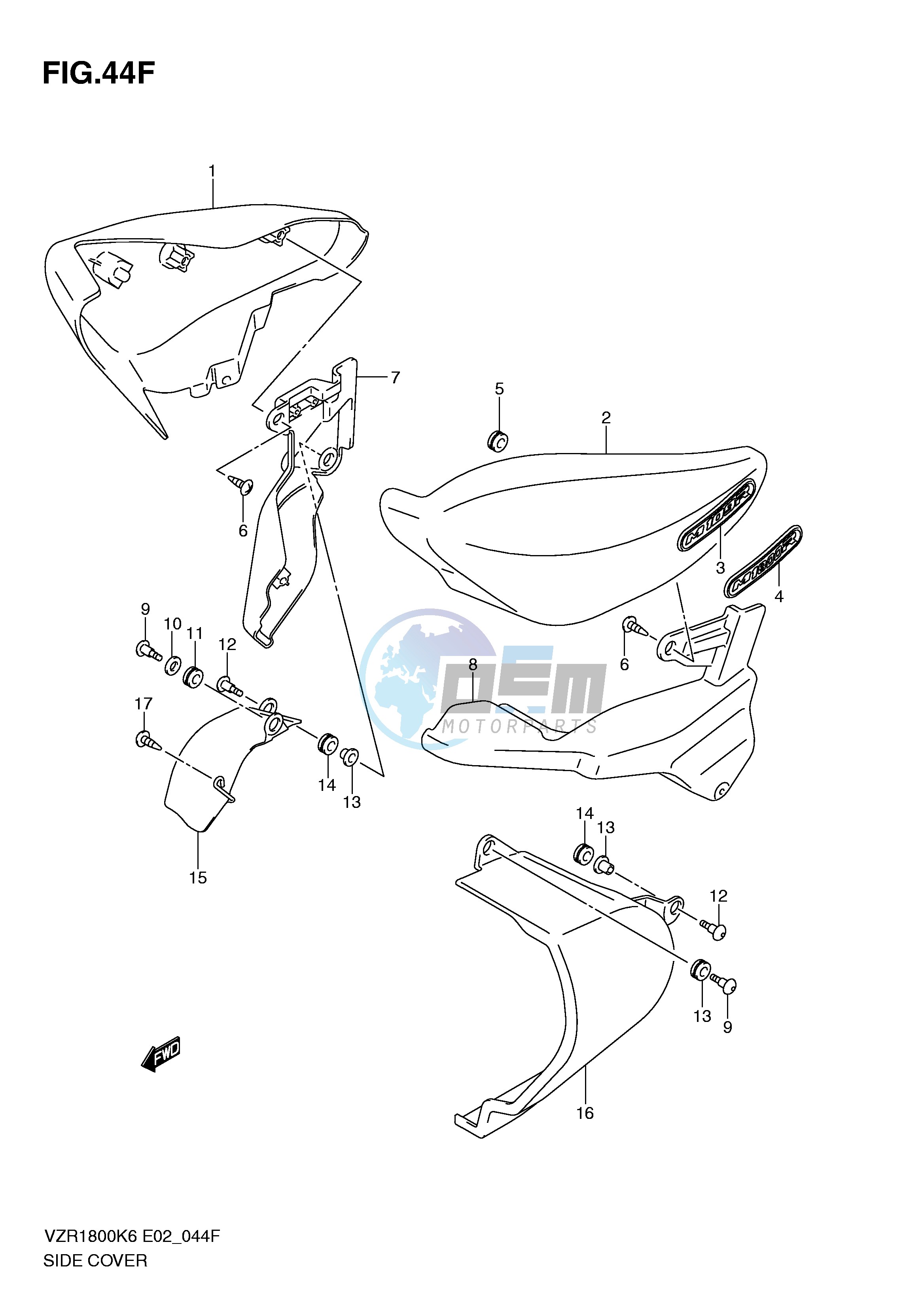 SIDE COVER (VZR1800L0 UFL0)